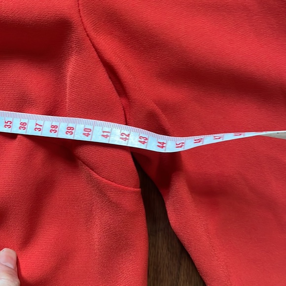 Zara orange red top XS - Picture 9 of 9